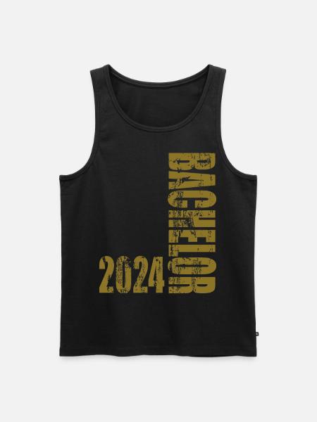 Bachelor 2024 - Männer Premium Bio Tank Top - Schwarz