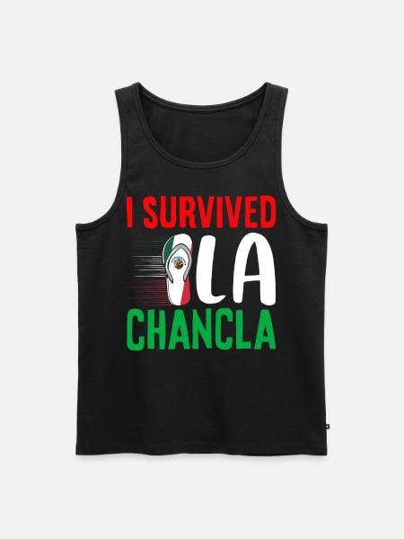 Hispanic Latino American Mexican - Men's Premium Organic Tank Top - black