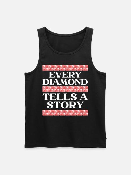 Diamond Painting Tools Diamond Painter - Men's Premium Organic Tank Top - black