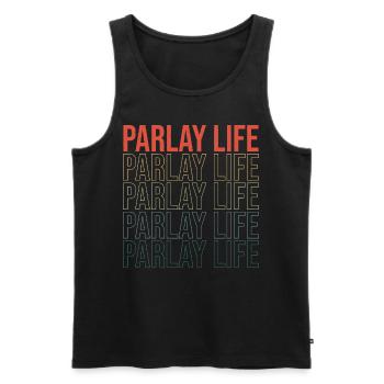 Parlay de paris sportifs Parlay de paris sportifs en direct - Débardeur bio Premium Homme - noir - Devant - Michal (187cm)