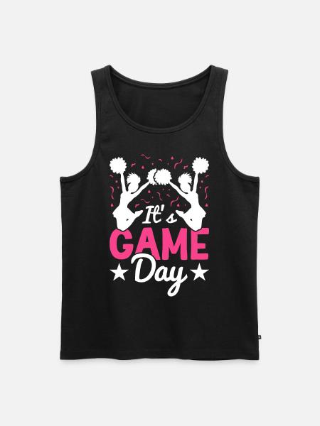 Cheerleading Cheerleader Cheer - Men's Premium Organic Tank Top - black