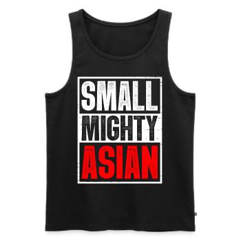 Asian American Pacific Islander AAPI - Men's Premium Organic Tank Top - black - Front - AI Model Male 178 light (178cm)
