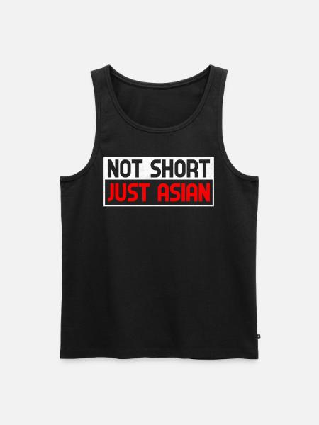 Asian American Pacific Islander AAPI - Men's Premium Organic Tank Top - black