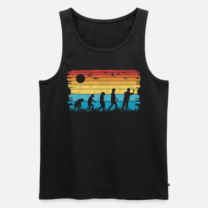 Fléchettes Dart Evolution Darter - Débardeur bio Premium Homme - noir