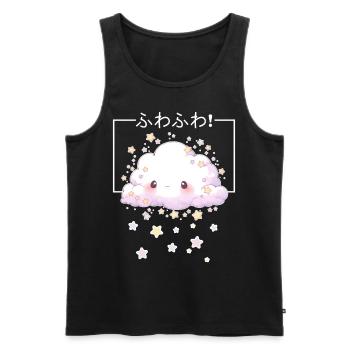 Yume Kawaii Cloud Fairy Kei Decora Dreamy Sweet Pa - Männer Premium Bio Tank Top - Schwarz - Vorne - Michal (187cm)