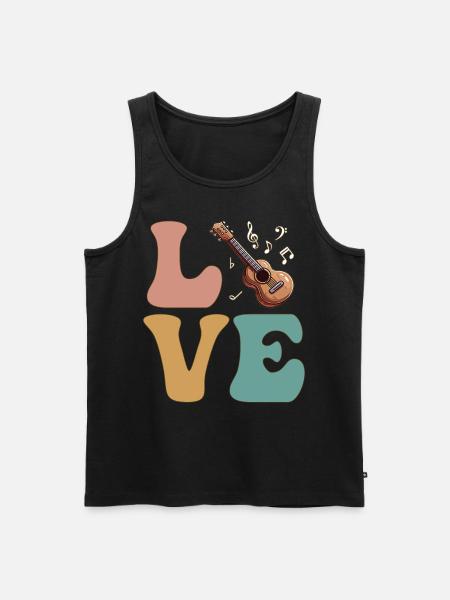 Guitarist Guitarist - Men's Premium Organic Tank Top - black