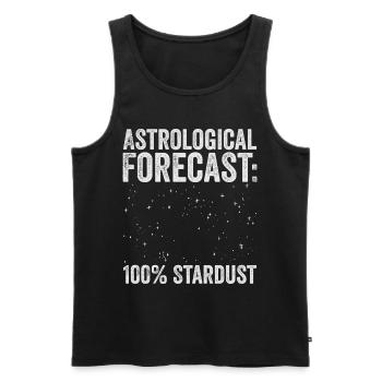 Astrological Forecast Astronomy Funny Astronomy - Männer Premium Bio Tank Top - Schwarz - Vorne - Michal (187cm)