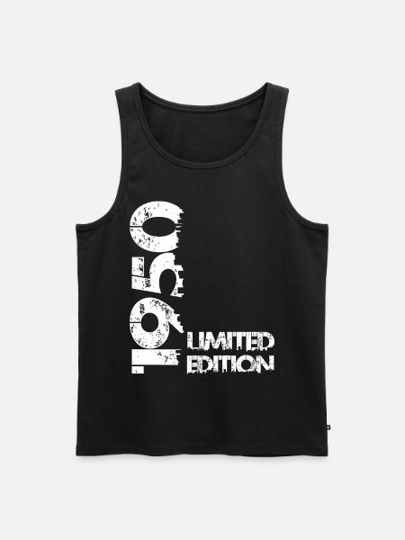Édition limitée 1950 - Débardeur bio Premium Homme - noir