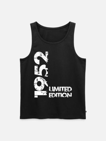Limited Edition 1952 - Männer Premium Bio Tank Top - Schwarz