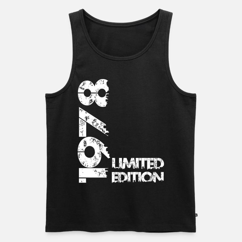 Édition limitée 1978 - Débardeur bio Premium Homme - noir