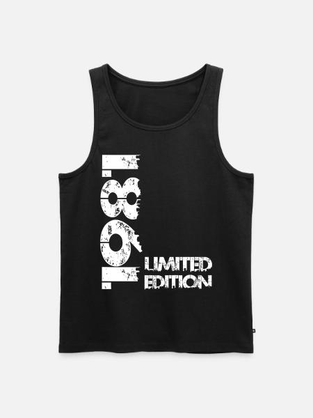 Édition limitée 1981 - Débardeur bio Premium Homme - noir