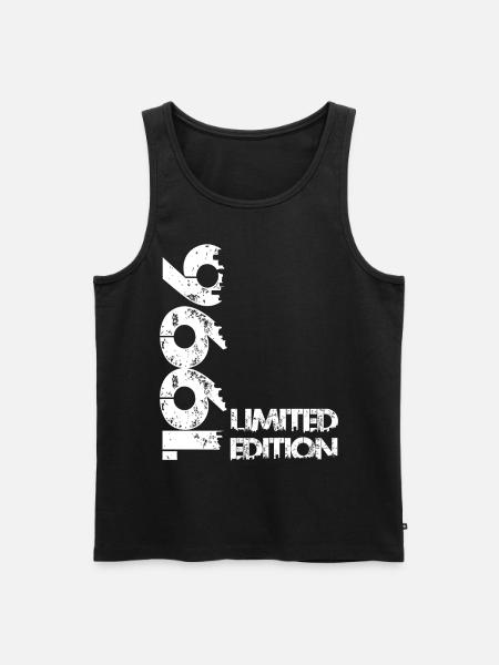 Limited Edition 1996 - Men's Premium Organic Tank Top - black