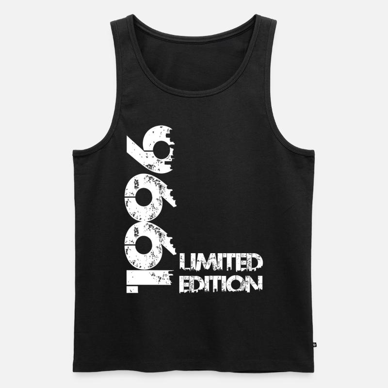 Limited Edition 1996 - Männer Premium Bio Tank Top - Schwarz