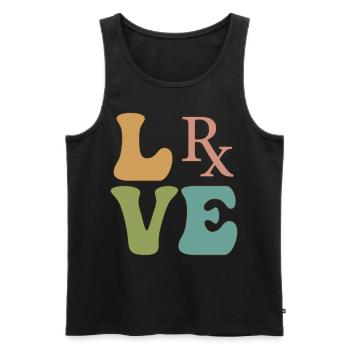 Pharmacist Pharmacy Technician - Men's Premium Organic Tank Top - black - Front - Michal (187cm)