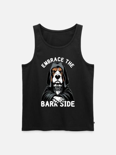 Embrace The Bark Side - Men's Premium Organic Tank Top - black