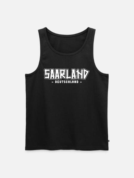 Saarlander Saarlander Saarland - Men's Premium Organic Tank Top - black