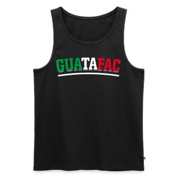Hispanic Latino American Mexican Slang - Männer Premium Bio Tank Top - Schwarz - Vorne - AI Model Male 178 light (178cm)
