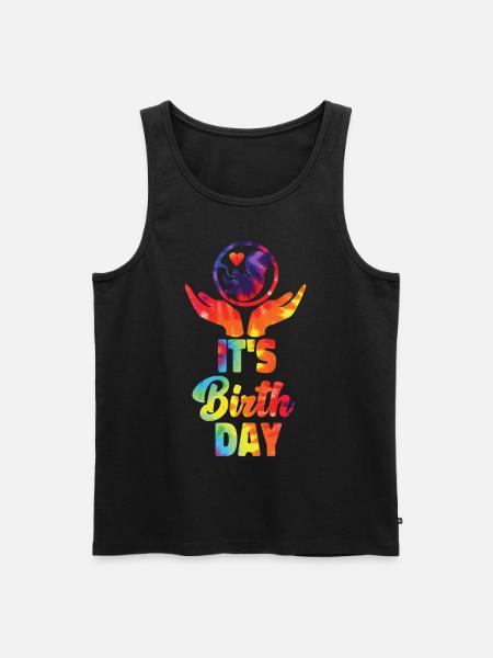 LD Labour And Delivery Nurse - Men's Premium Organic Tank Top - black
