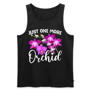 Lustige Zimmerpflanzen-Gärtnerei - Männer Premium Bio Tank Top - Schwarz - Vorne - Michal (187cm)