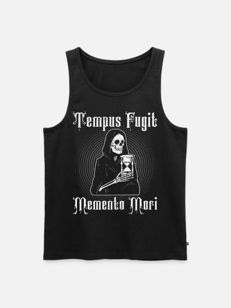 Philosophy Theory Latin Phrase - Men's Premium Organic Tank Top - black