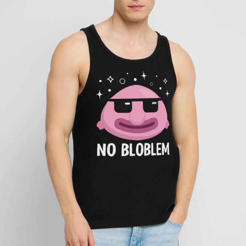 Funny Blobfish Sea Creature Men's Premium Organic Tank Top