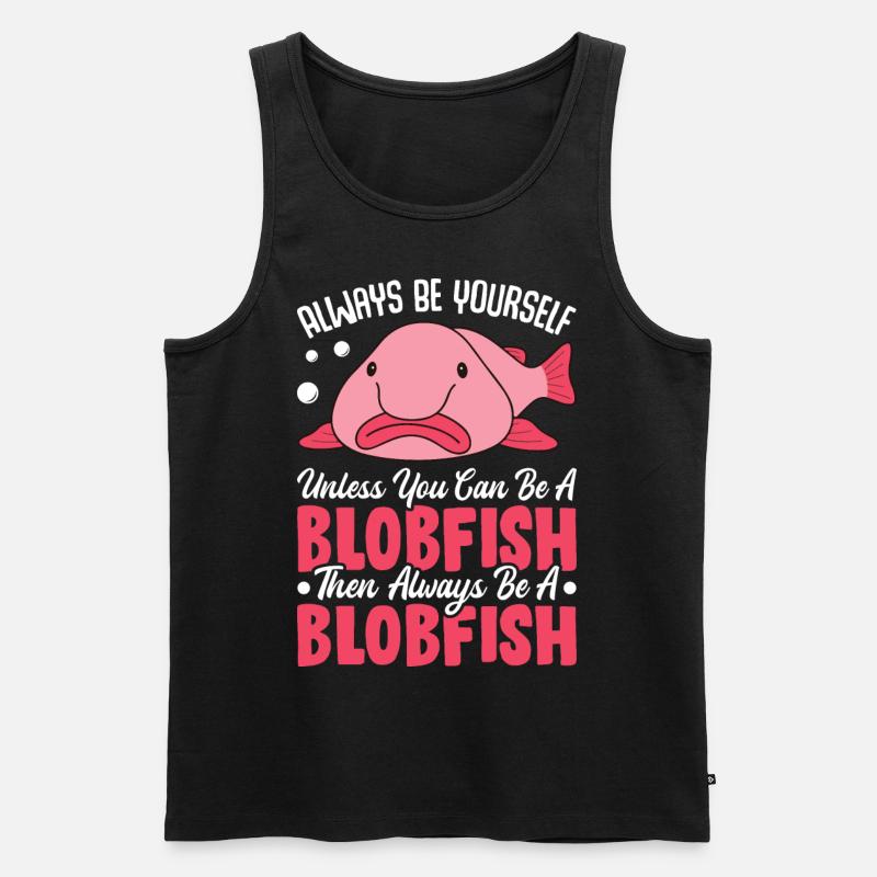 Meerestier - Männer Premium Bio Tank Top - Schwarz
