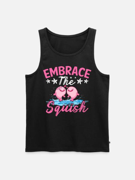 Funny sea creature - Men's Premium Organic Tank Top - black