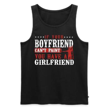 House Painter Decorator If Your - Männer Premium Bio Tank Top - Schwarz - Vorne - Michal (187cm)