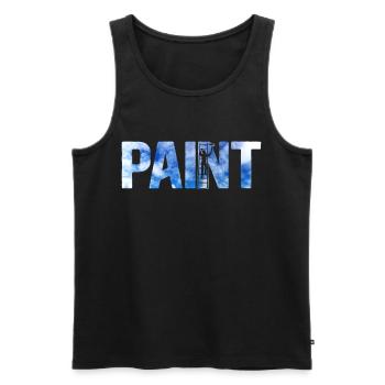 House Painter Decorator Paint - Männer Premium Bio Tank Top - Schwarz - Vorne - AI Model Male 178 light (178cm)