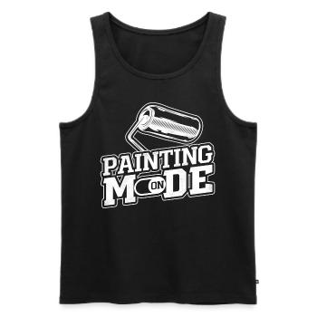 House Painter Decorator Painting - Männer Premium Bio Tank Top - Schwarz - Vorne - Michal (187cm)
