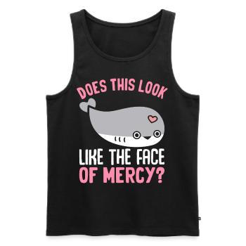 Funny Sacabambaspi Fish Meme - Men's Premium Organic Tank Top - black - Front - Michal (187cm)