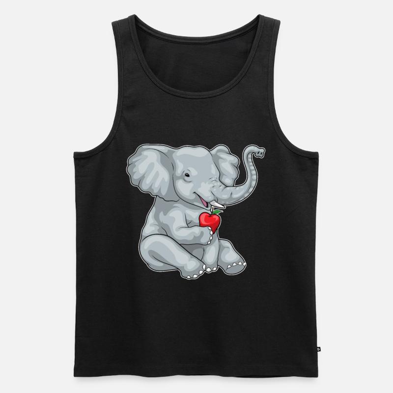 Elephant Apple Fruit - Men's Premium Organic Tank Top - black
