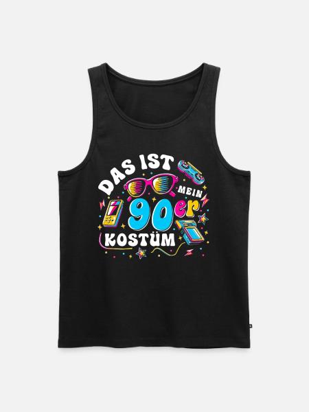 This is my 90s costume - Men's Premium Organic Tank Top - black