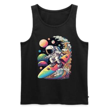 Are You Gonna Perform At The Tail-Lent Show - Männer Premium Bio Tank Top - Schwarz - Vorne - Michal (187cm)