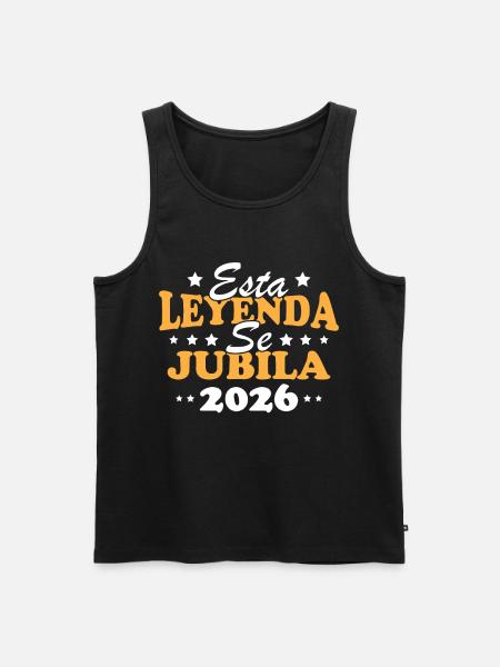 This Legend Retires 2026 - Men's Premium Organic Tank Top - black