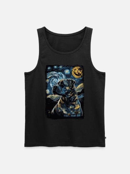Presa Canario Nuit étoilée - Débardeur bio Premium Homme - noir