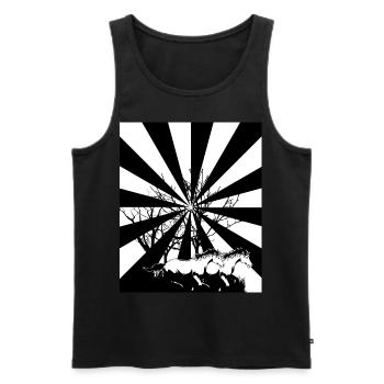 Fantasy Wildpferde Pferd Pferde Pony - Männer Premium Bio Tank Top - Schwarz - Vorne - AI Model Male 178 light (178cm)