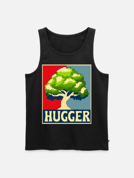 Environmentalist, Nature Lover - Men's Premium Organic Tank Top - black