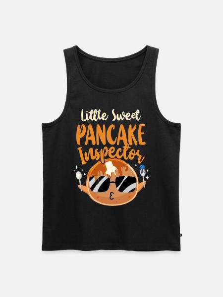 Pancake Lover Kids Little Sweet - Men's Premium Organic Tank Top - black