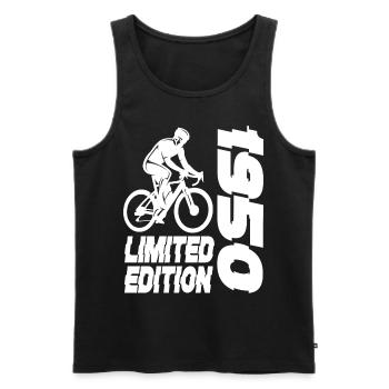 Limited Edition 1950 Limited Edition Geburtstag - Männer Premium Bio Tank Top - Schwarz - Vorne - Michal (187cm)