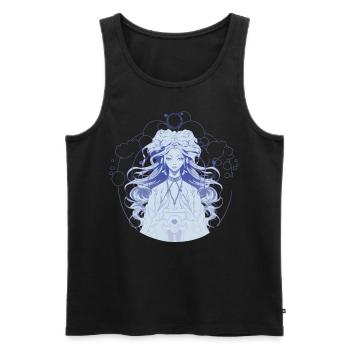 Empress Mystical Woman Anime Aesthetic - Männer Premium Bio Tank Top - Schwarz - Vorne - Michal (187cm)