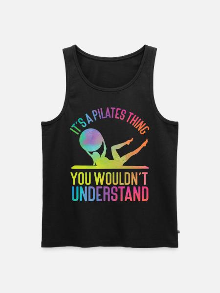 Pilates Instructor Teacher - Men's Premium Organic Tank Top - black