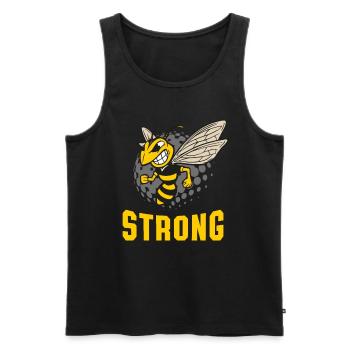 Bees Pun Beekeeper Bee Lover Inspiration - Men's Premium Organic Tank Top - black - Front - Michal (187cm)