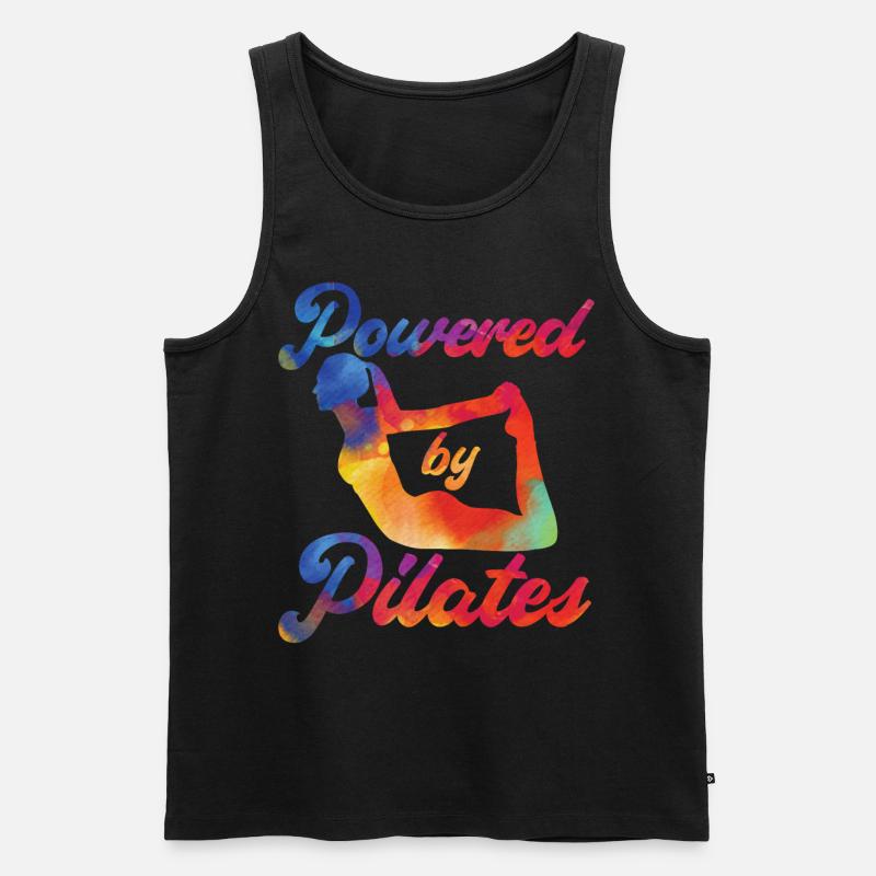 Pilates Instructor Teacher - Männer Premium Bio Tank Top - Schwarz