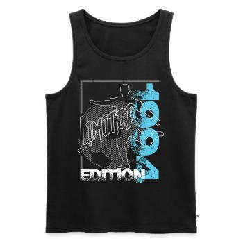 Limited Edition 1994 Limited Edition Fußball - Männer Premium Bio Tank Top - Schwarz - Vorne - Michal (187cm)