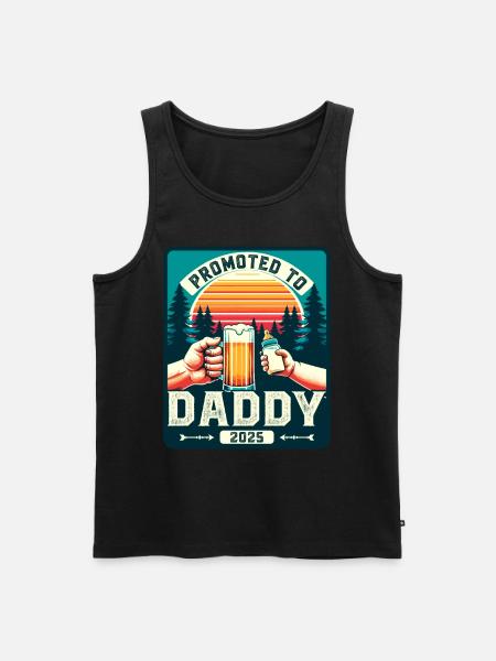 Kommende far indlæser Future Dad 2025 - Herre Premium økologisk tanktop - sort