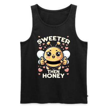 Amoureux des abeilles Apiculteurs Amis de la nature Apiculteurs - Débardeur bio Premium Homme - noir - Devant - Michal (187cm)