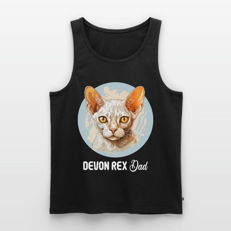 Devon Rex Kitten Devon Rex Cat Men's Premium Organic Tank Top