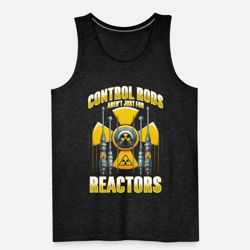 Nuclear Engineer Nuclear Technician Men's Premium Organic Tank Top