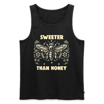 Amoureux des abeilles Apiculteurs Amis de la nature Apiculteurs - Débardeur bio Premium Homme - noir - Devant - Michal (187cm)